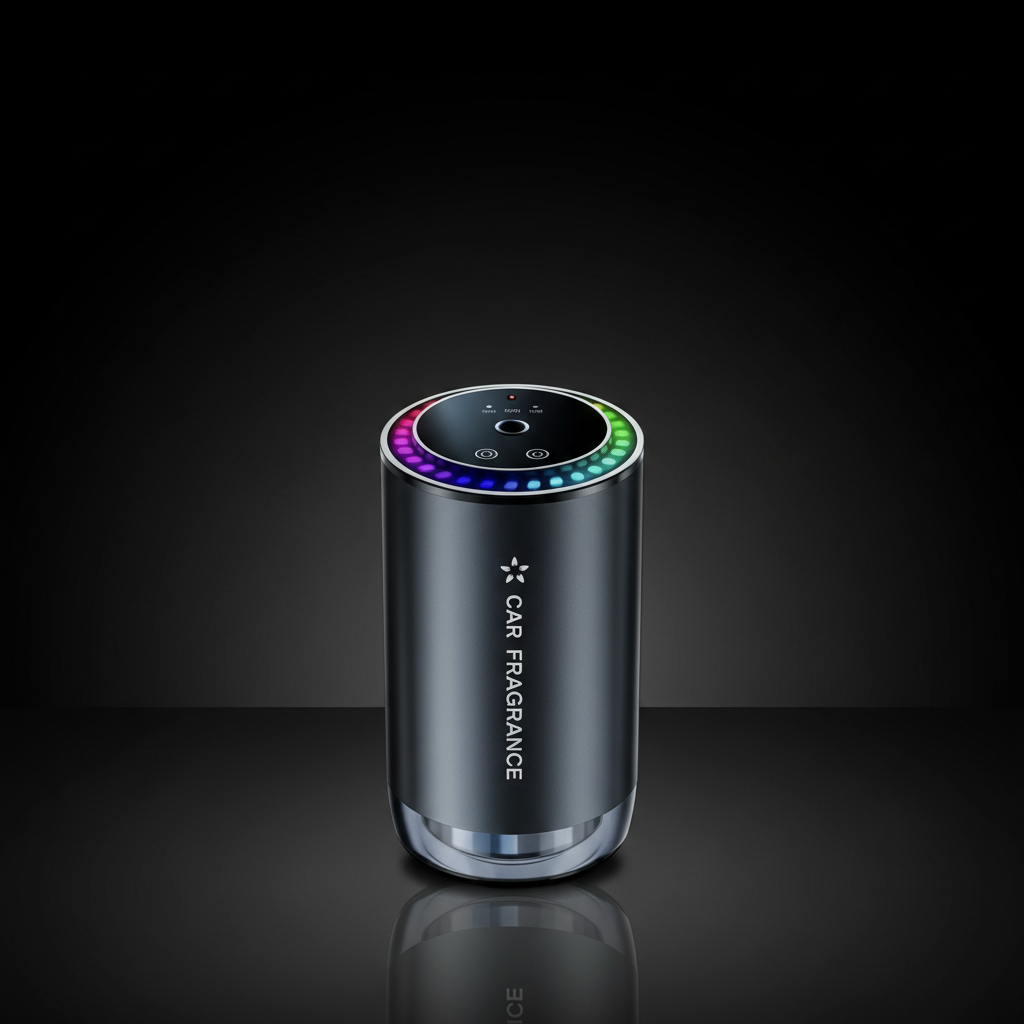 Front-facing smart aroma diffuser