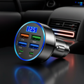 Premium hero product image of the car charger