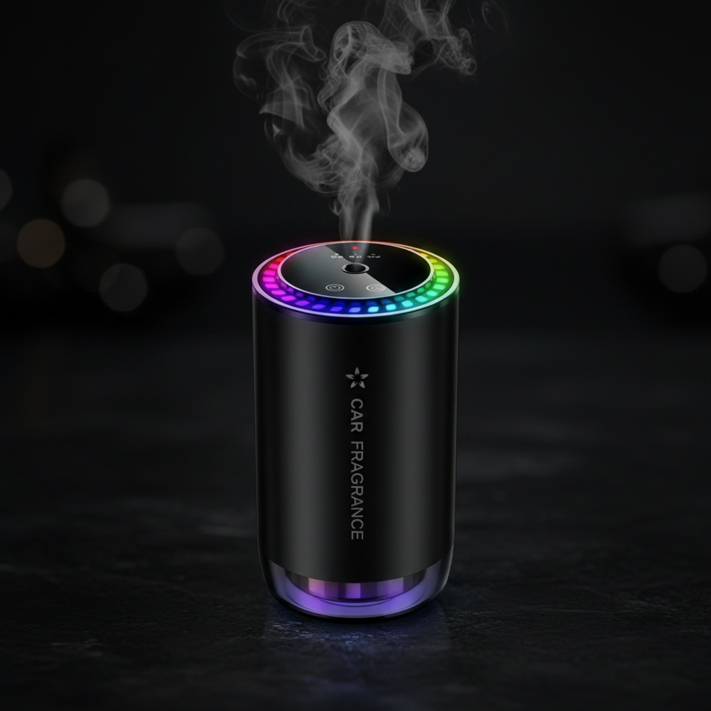 RGB light effects glowing shot